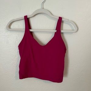 Lululemon align tank ripened raspberry